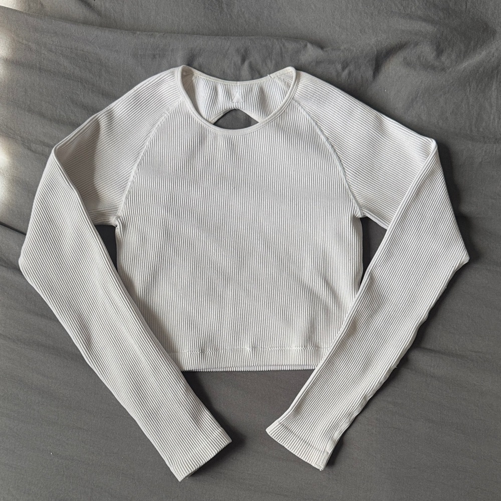 Vitality Ribbed Long Sleeve Top